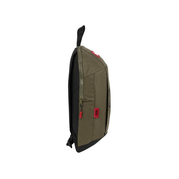 Mochila Infantil Munich Class Mini Negro Verde militar (22 x 39 x 10 cm) 3