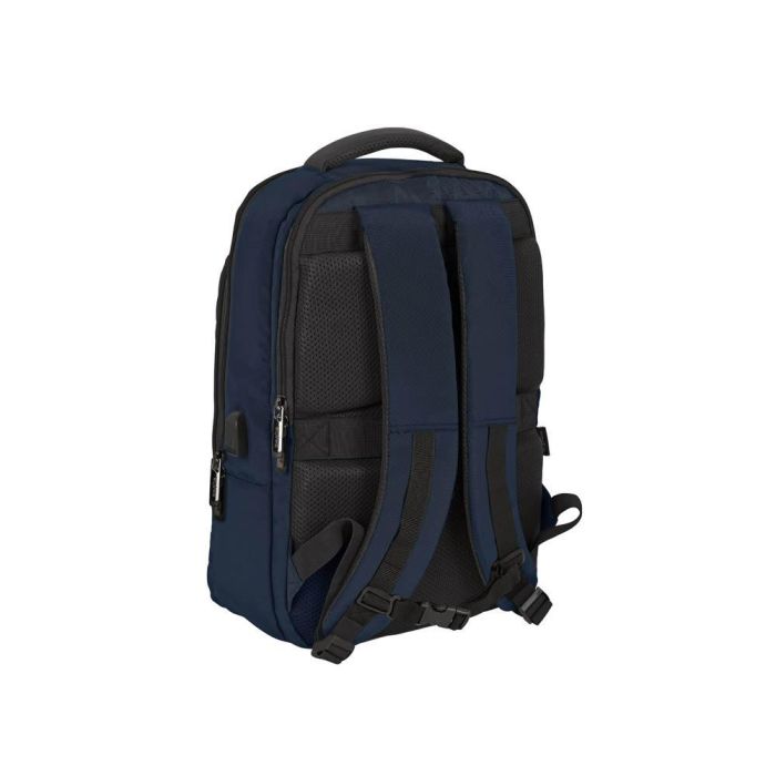 Mochila para Portátil y Tablet con Salida USB Safta Business Azul oscuro (29 x 44 x 15 cm) 1