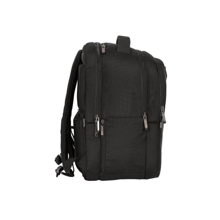 Mochila para Portátil y Tablet con Salida USB Safta Business Negro (31 x 45 x 23 cm) 3