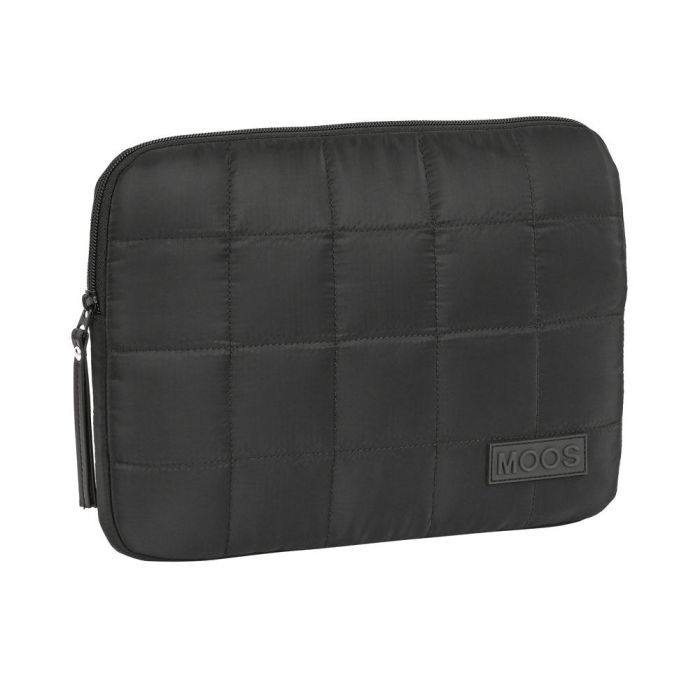 Funda para Portátil Moos 11,6'' Acolchado Negro (31 x 23 x 2 cm)