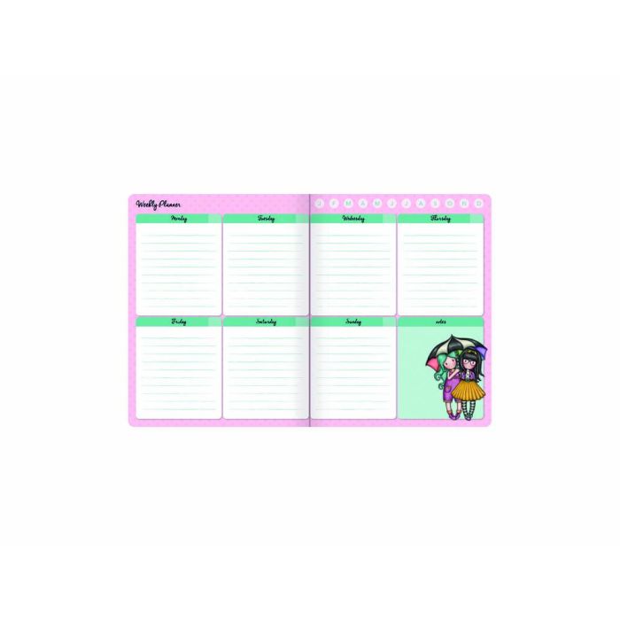 Agenda Gorjuss Leopardo (11.5 x 14.5 x 2 cm) 3