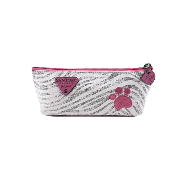 Estuche Escolar Gorjuss Ruby wild Gris (22.3 x 8.8 x 5.7 cm) 1