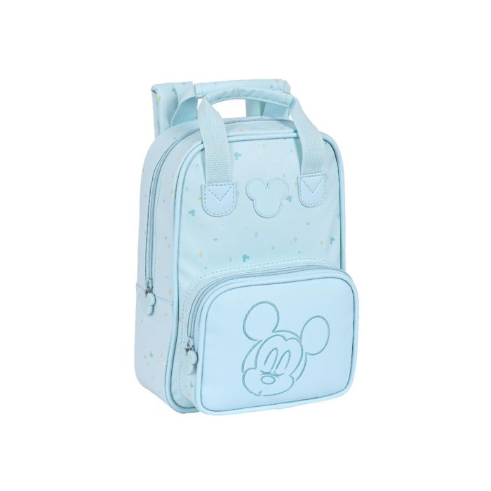 Mochila Escolar Mickey Mouse Clubhouse Azul claro (20 x 28 x 8 cm)