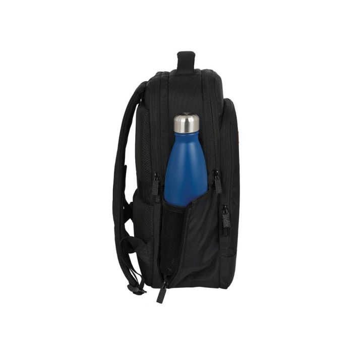 Mochila para Portátil y Tablet con Salida USB Capitán América Negro 3