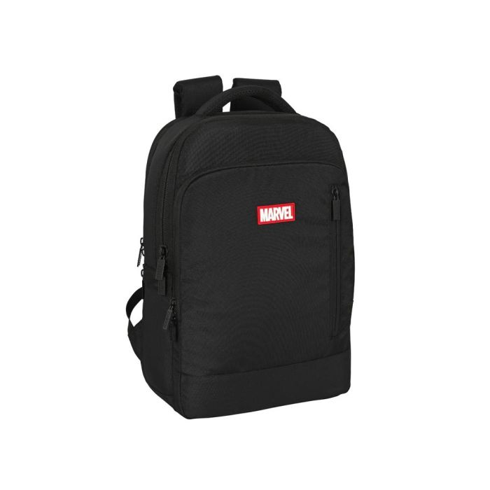 Mochila para Portátil y Tablet con Salida USB Marvel Negro