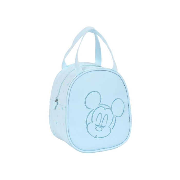 Portameriendas Térmico Mickey Mouse Clubhouse 19 x 22 x 14 cm Azul claro