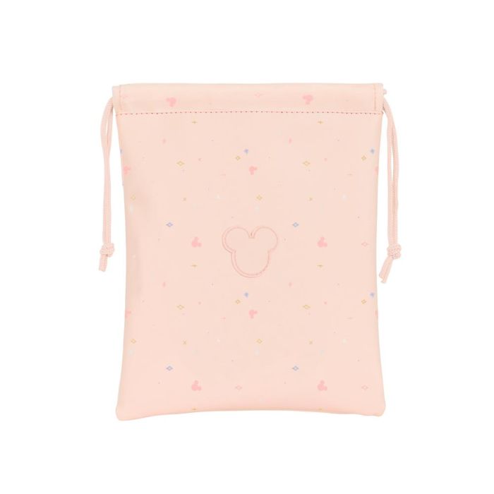 Portameriendas Minnie Mouse 20 x 25 cm Saco Rosa 1