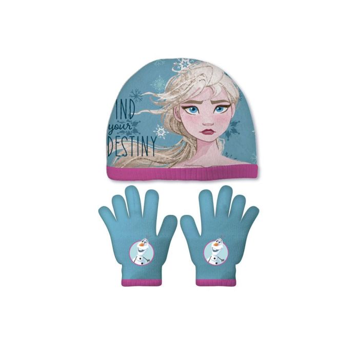 Set Gorro Y Guantes Safta Navidad Frozen