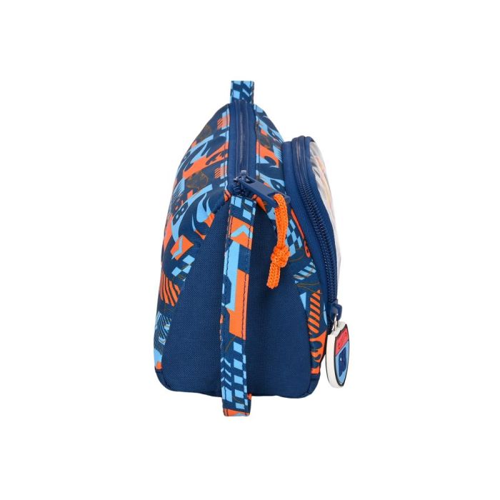 Estuche Escolar con Accesorios Hot Wheels Speed club Naranja 20 x 11 x 8.5 cm (32 Piezas) 2