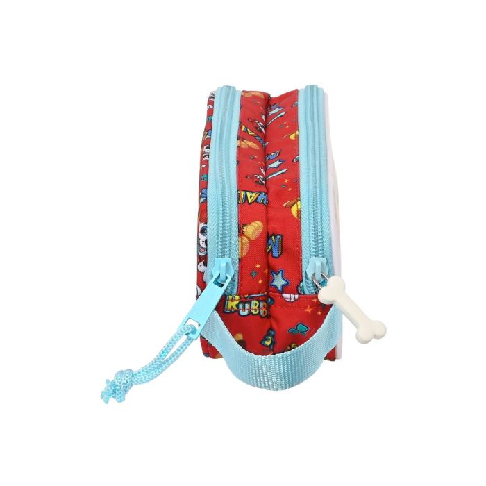 Portatodo Doble The Paw Patrol Funday Rojo Azul claro (21 x 8 x 6 cm) 2