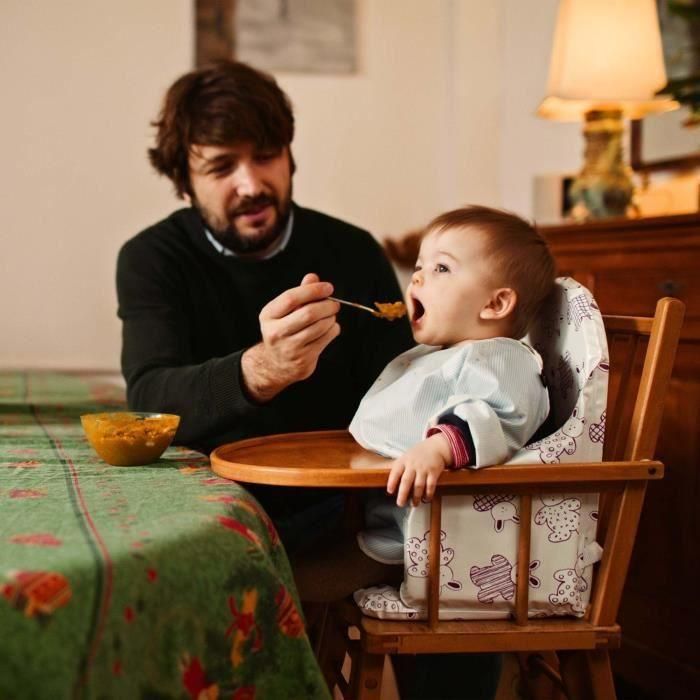 Looping Cojín de Confort y Soporte para Silla Alta de Bebé, PVC Sin Ftalatos, Lavable, Gris Perla, Para Niños 6-15 kg 1 Looping Cojín de Confort y Soporte para Silla Alta de Bebé, PVC Sin Ftalatos, Lavable, Gris Perla, Para Niños 6-15 kg 1