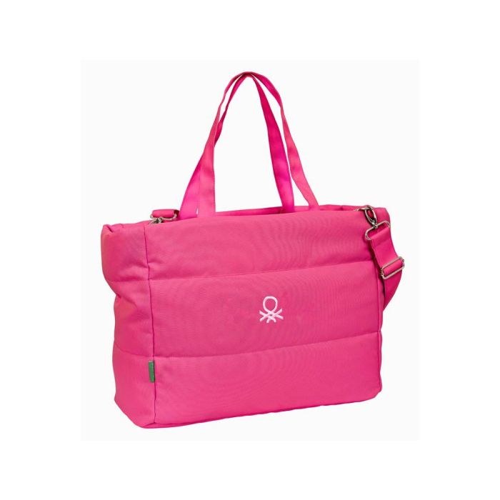 Maletín para Portátil Benetton Raspberry Fucsia (54 x 31 x 17 cm) 1