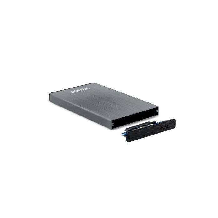 Carcasa para Disco Duro TooQ TQE-2527G 2,5" SATA USB 3.0 Negro 2