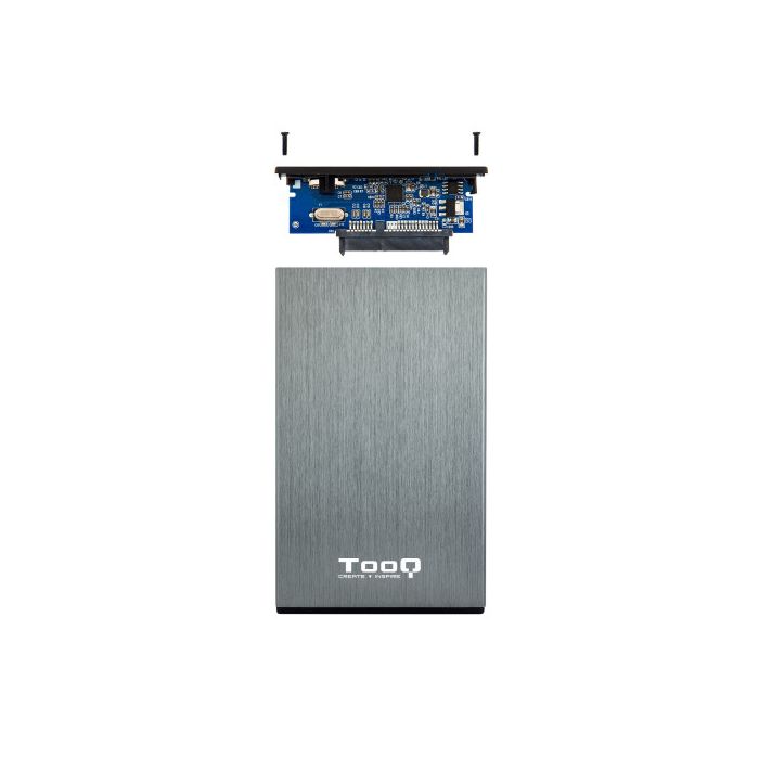 Carcasa para Disco Duro TooQ TQE-2527G 2,5" SATA USB 3.0 Negro 3