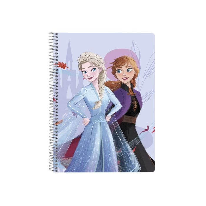 Libreta Frozen Believe Lila (80 Hojas)