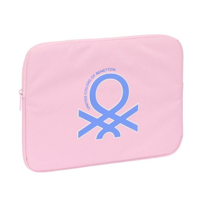 Funda para Portátil Benetton Pink Rosa (34 x 25 x 2 cm)