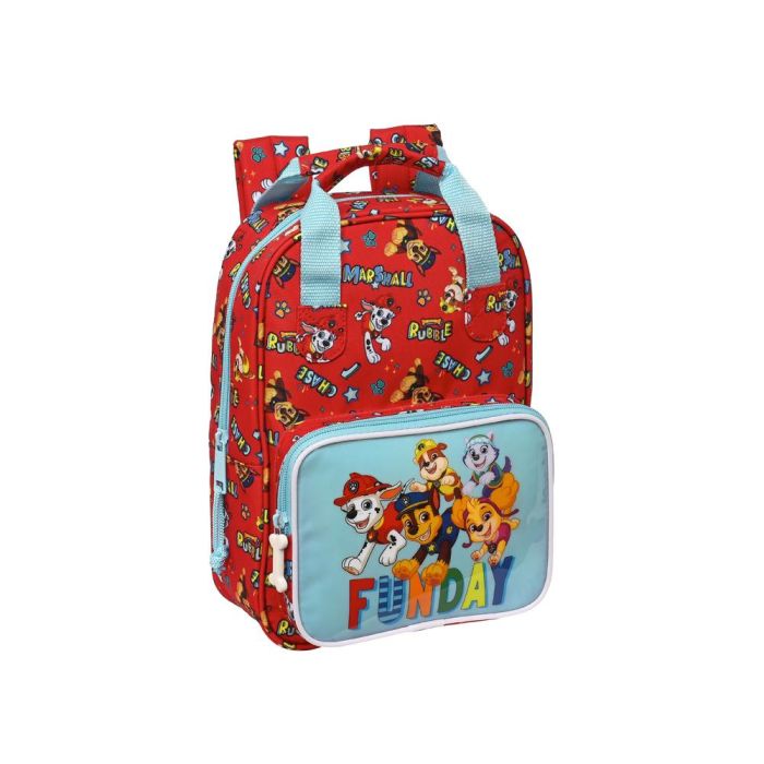 Mochila Infantil The Paw Patrol Funday Rojo Azul claro (20 x 28 x 8 cm)