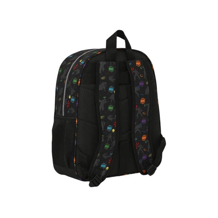 Mochila Escolar The Avengers Super heroes Negro 32 x 38 x 12 cm 1