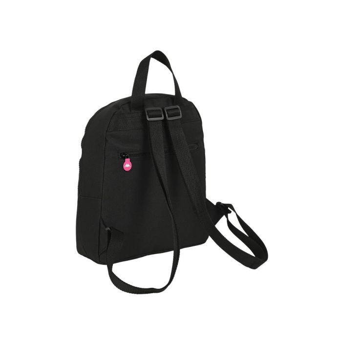 Mochila Casual Kappa Black and pink Negro 13 L 1