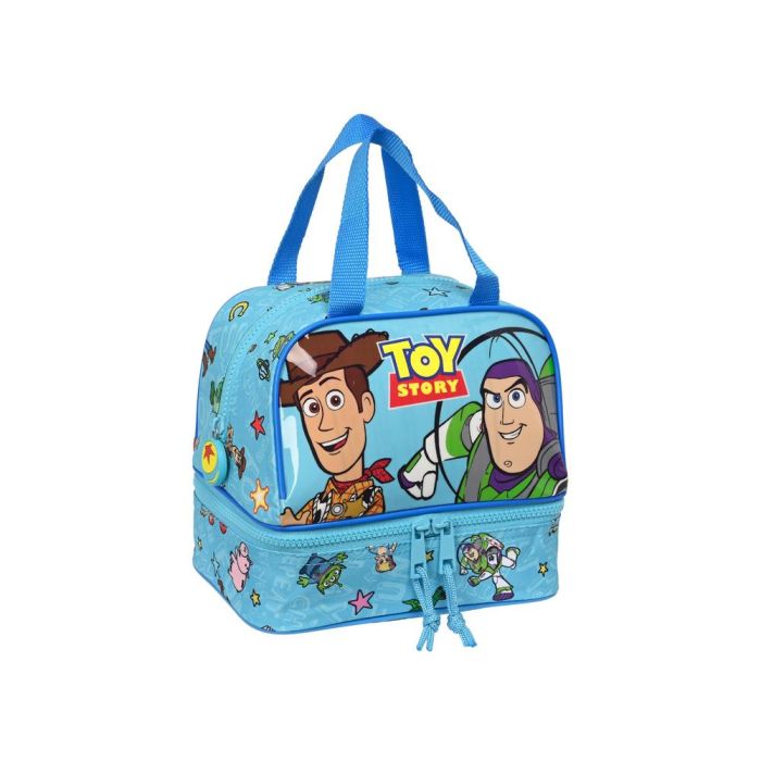 Portameriendas Toy Story Ready to play Azul claro 20 x 20 x 15 cm