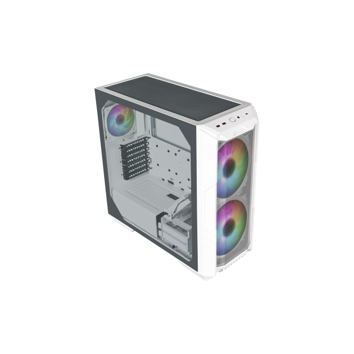 Caja Cooler Master Haf500 E-Atx Argb Blanca Cristal Templado (H500-WGNN-S00) 6