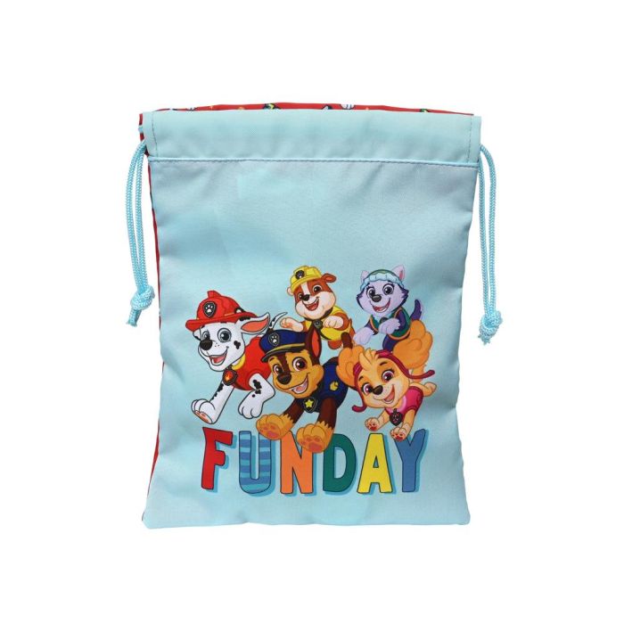 Bolsito de Merienda The Paw Patrol Funday Azul Rojo