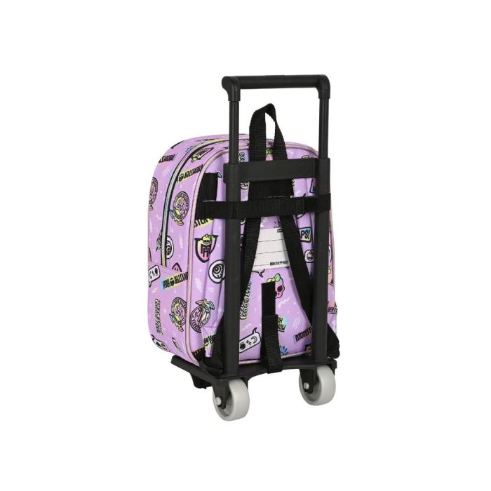 Mochila Escolar con Ruedas Monster High Best boos Lila 22 x 27 x 10 cm 1