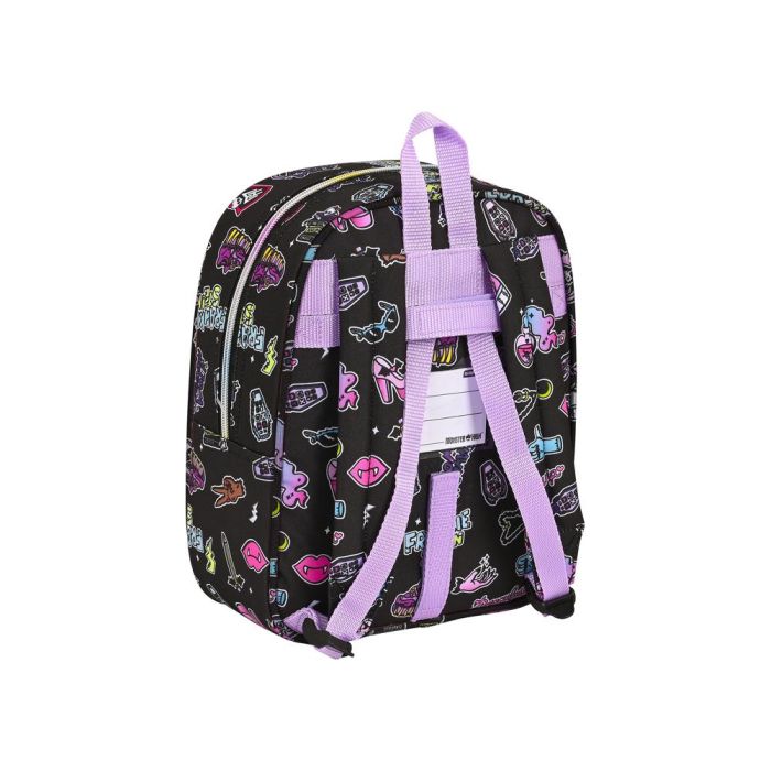 Mochila Escolar Monster High Creep Negro 22 x 27 x 10 cm 1