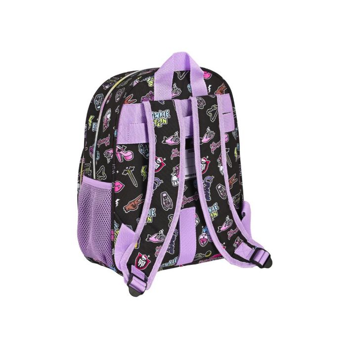 Mochila Safta Infantil Adaptable A Carro Monster High Creep 340x280X100 mm 1