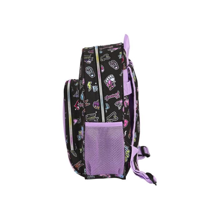 Mochila Safta Infantil Adaptable A Carro Monster High Creep 340x280X100 mm 2