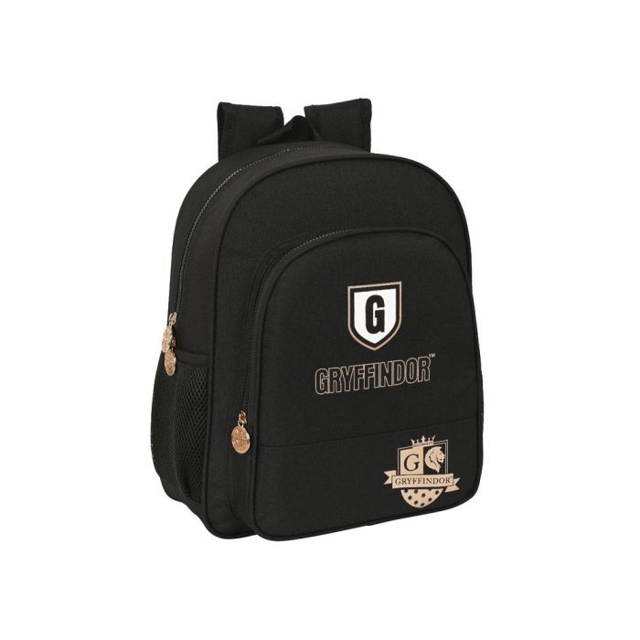 Mochila Escolar Harry Potter Bravery 32 x 38 x 12 cm Negro