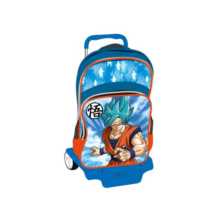 Mochila Escolar Dragon Ball Azul