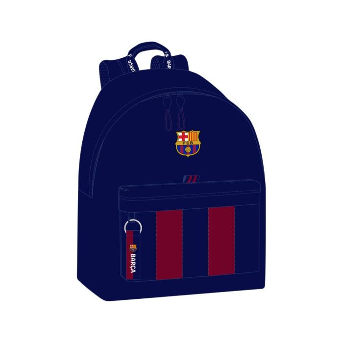 Mochila para Portátil F.C. Barcelona Rojo Azul marino 31 x 41 x 16 cm