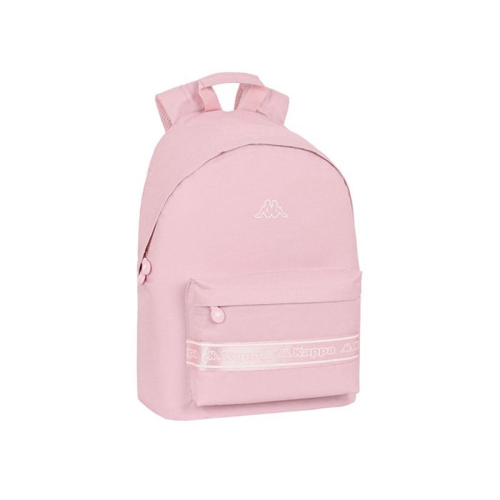 Mochila para portatil 14,1" kappa basics "rosa" 31x41x16cm