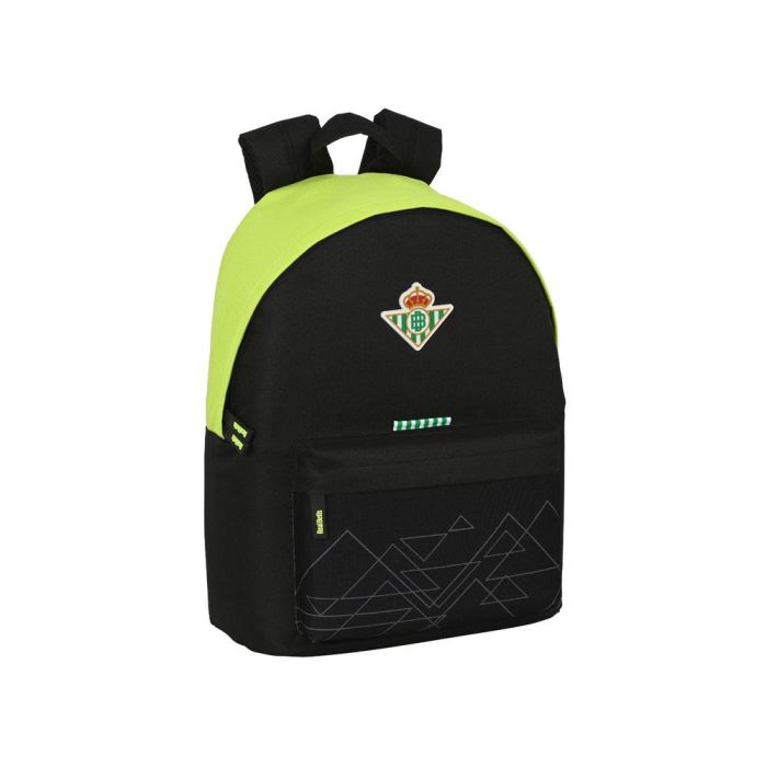 Mochila Escolar Real Betis Balompié 31 x 41 x 16 cm Negro Lima