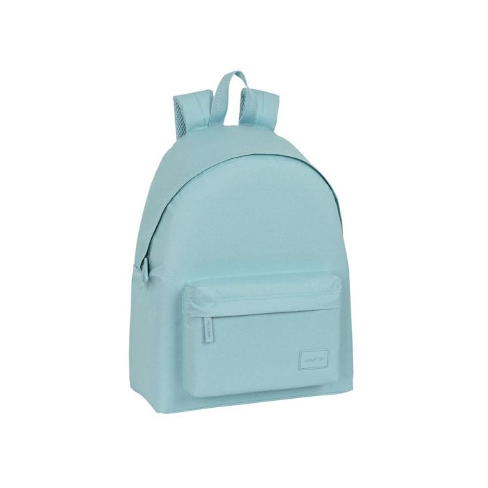 Mochila safta basic azul 33x42x15cm