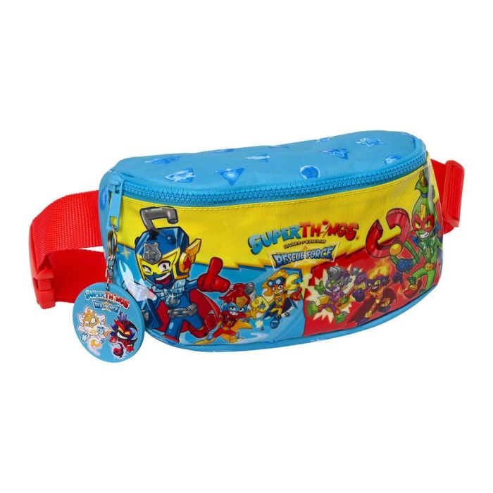 Riñonera SuperThings Rescue force 23 x 14 x 9 cm Azul Infantil