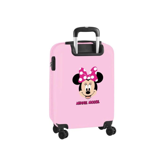 Maleta de Cabina Minnie Mouse My Time Rosa 20'' 34,5 x 55 x 20 cm 2