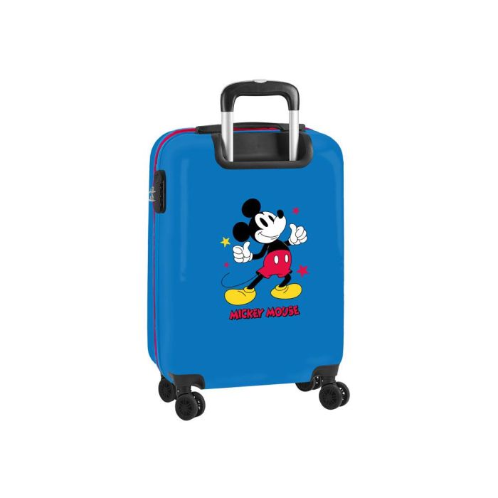 Maleta de Cabina Mickey Mouse Only One Azul marino 20'' 34,5 x 55 x 20 cm 2