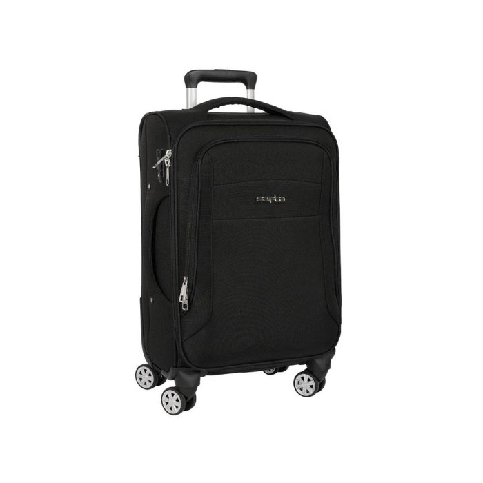 Trolley cabina blanda 20" safta business "black" 35x51x20cm