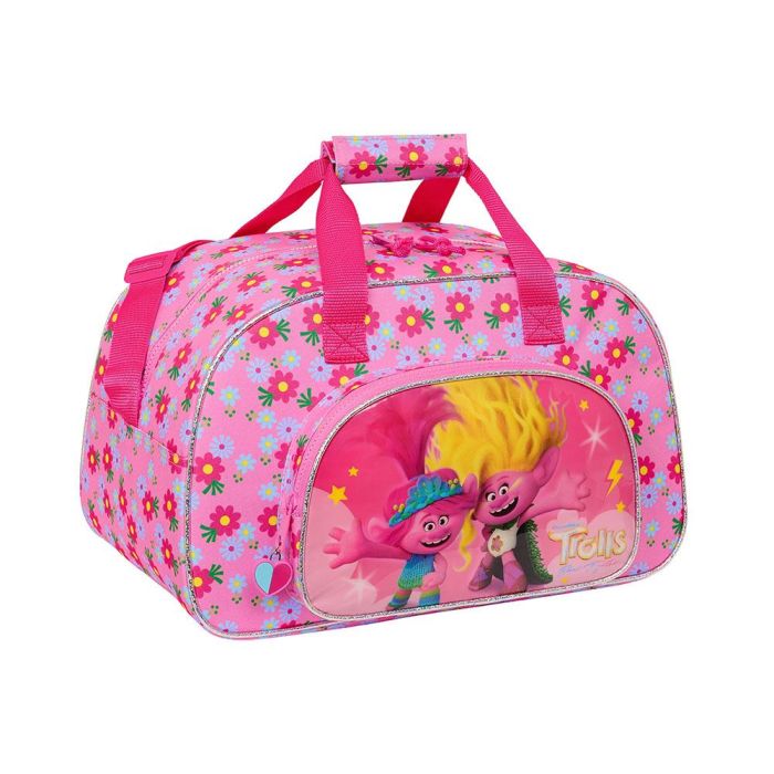 Bolsa de Deporte Trolls Rosa 40 x 24 x 23 cm