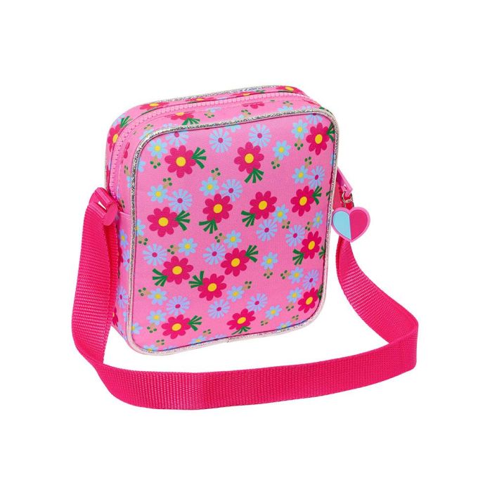 Bolso Bandolera Trolls Rosa 16 x 18 x 4 cm 1