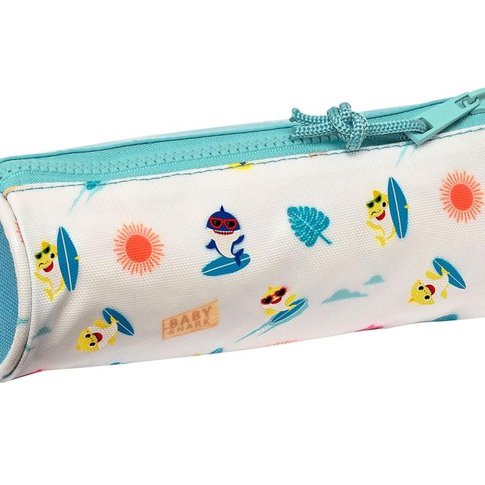 Bolso Escolar Portatodo Safta Redondo Baby Shark Surfing 70x200X70 mm 1