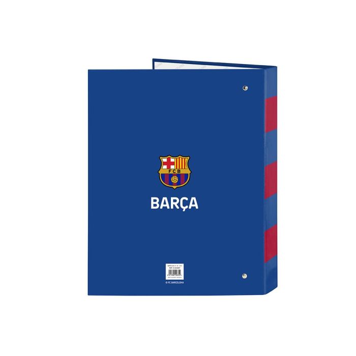 Carpeta 4 Anillas Mixtas Safta Folio F.C. Barcelona 2 Equipacion 23-24 1