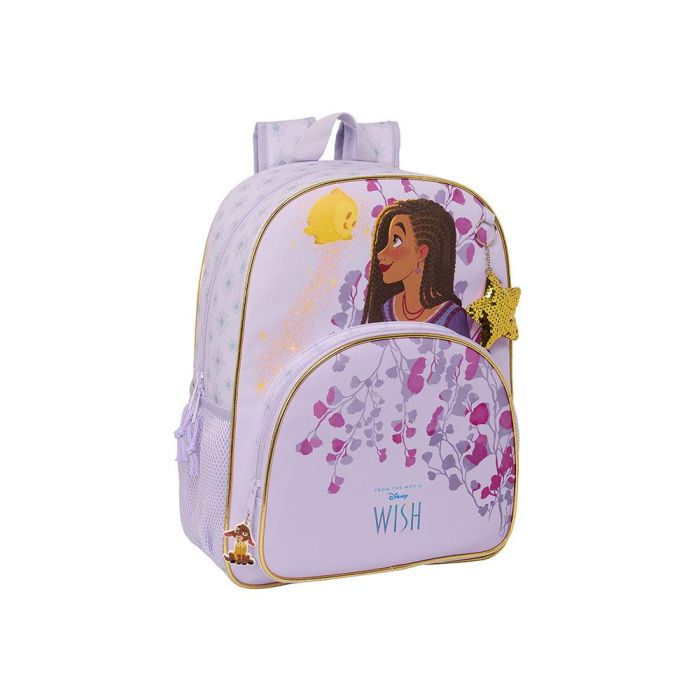 Mochila Escolar Wish Lila 33 x 42 x 14 cm