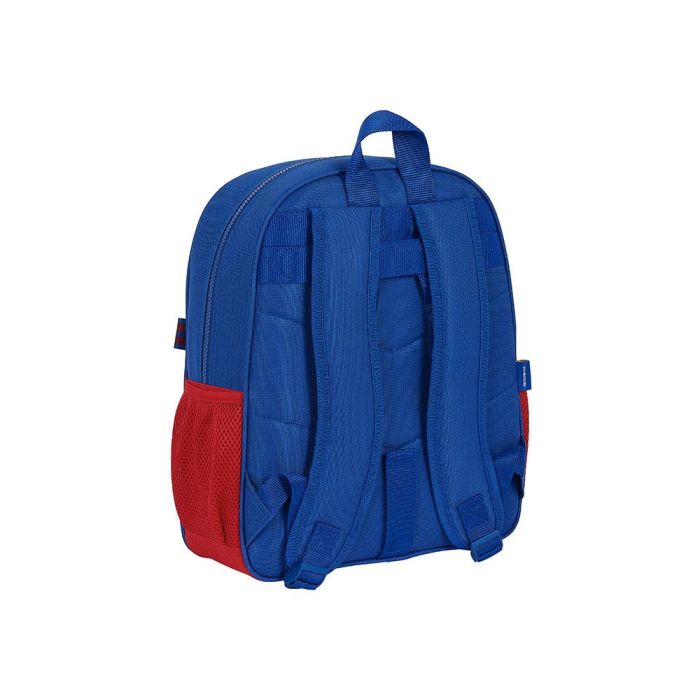 Mochila Escolar F.C. Barcelona Azul Granate 32 X 38 X 12 cm 1