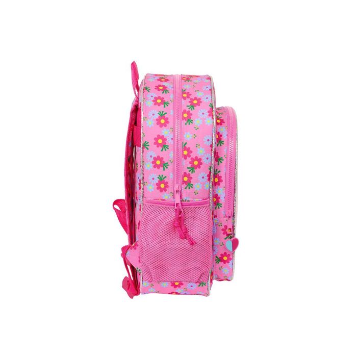 Mochila Escolar Trolls Rosa 32 X 38 X 12 cm 2