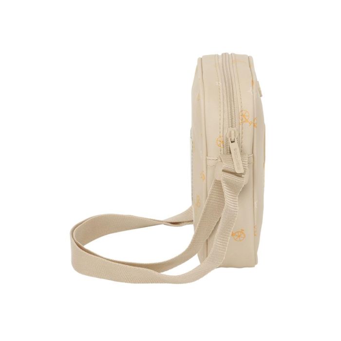 Bolso Bandolera Safta Oso Beige 16 x 18 x 4 cm 2