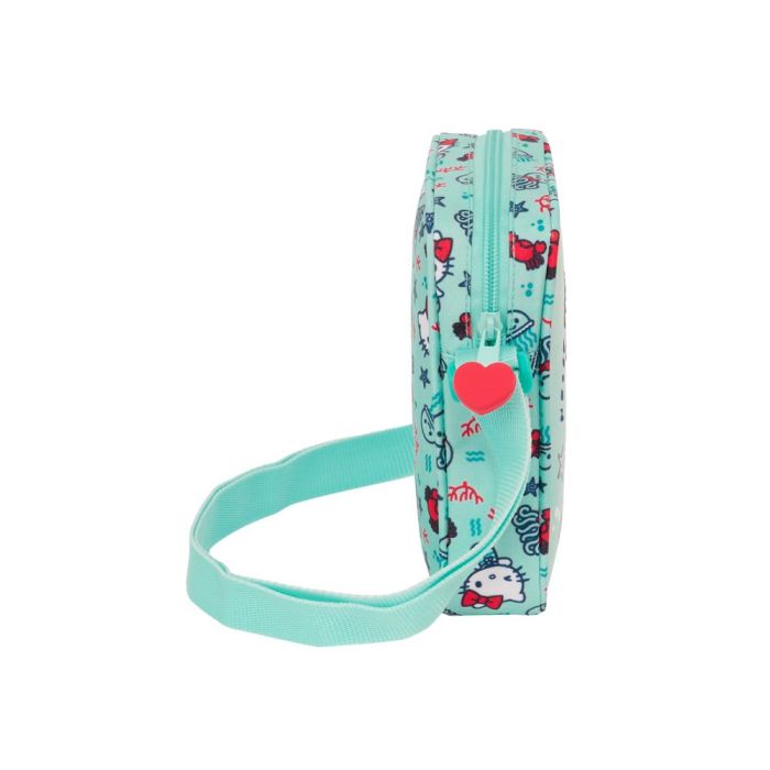 Bolso Bandolera Hello Kitty Sea lovers Turquesa 16 x 18 x 4 cm 2