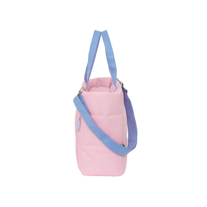 Bolso Benetton Pink Rosa 40 x 31 x 17 cm 2